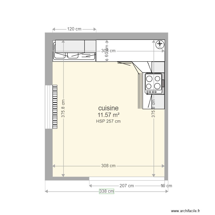 cuisinenordine. Plan de 0 pièce et 0 m2