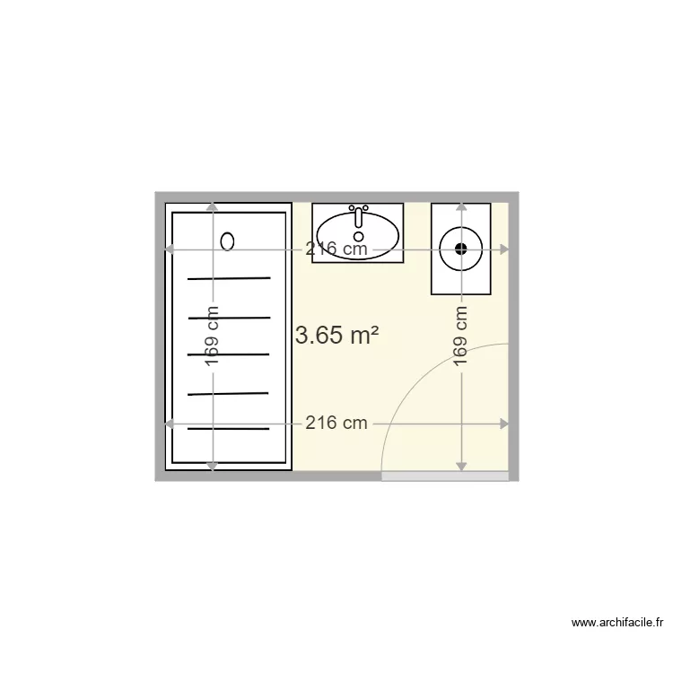 COBEC ANDREE . Plan de 