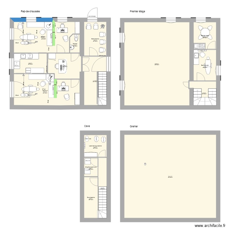 golbey centre. Plan de 0 pièce et 0 m2