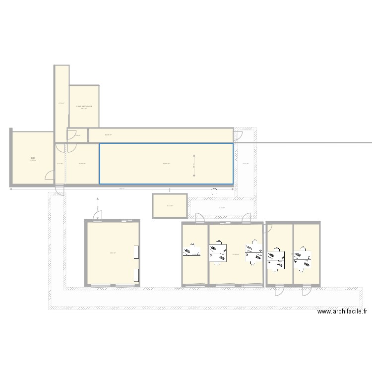 bureau fmh nouvelle version. Plan de 0 pièce et 0 m2