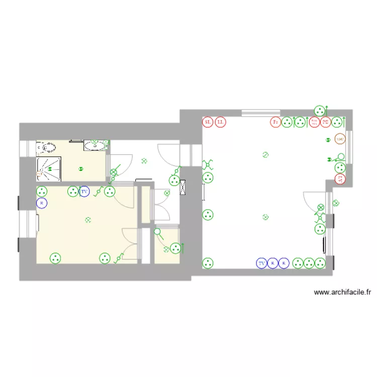 LATREUILLE. Plan de LATREUILLE. Plan de