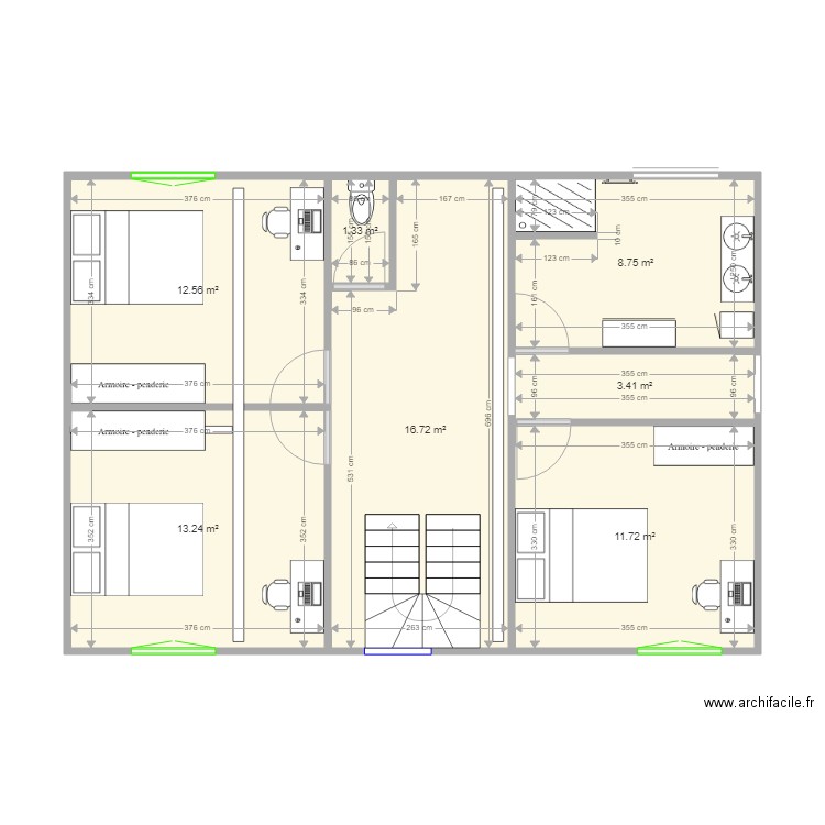 avant travaux. Plan de 0 pièce et 0 m2