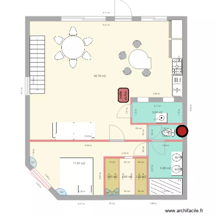 garage Boris REZ DE CHAUSS2E SANS LE GARAGE. Plan de 