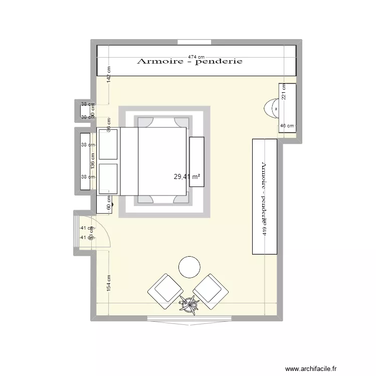 Master bedroom 4. Plan de Master bedroom 4. Plan de