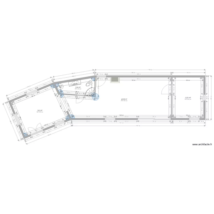 Chalet MARTIGNY 2. Plan de 