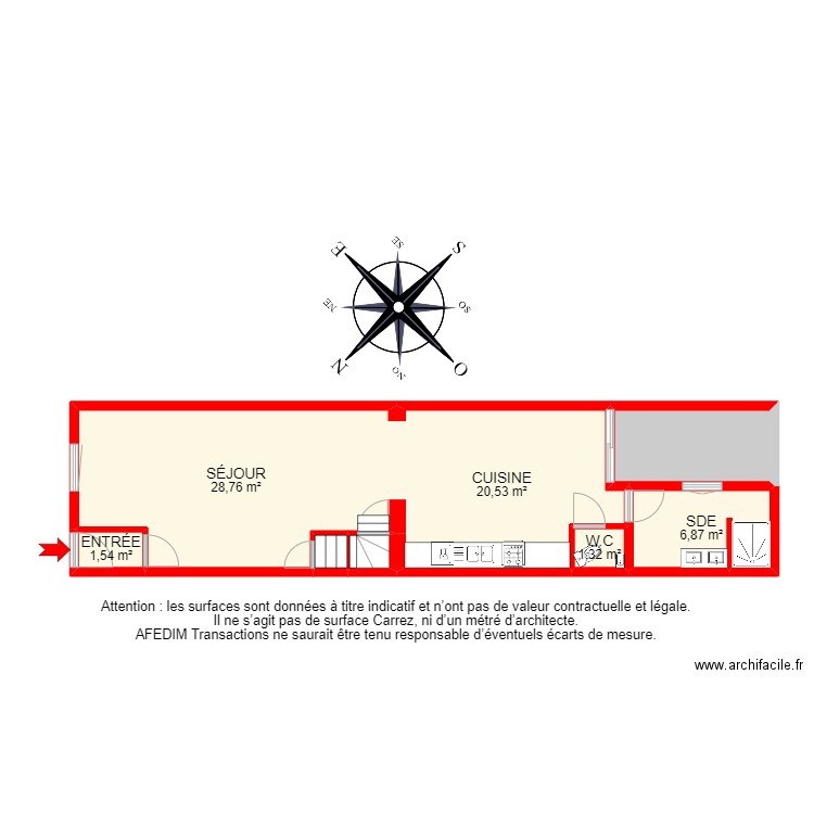 BI 11887 - . Plan de 29 pièces et 173 m2