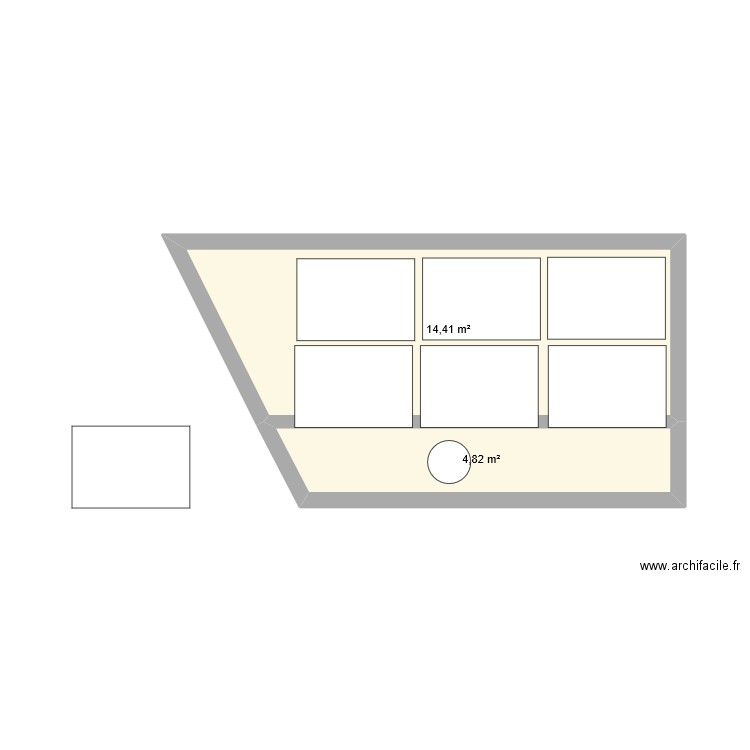 Courtei. Plan de 0 pièce et 0 m2