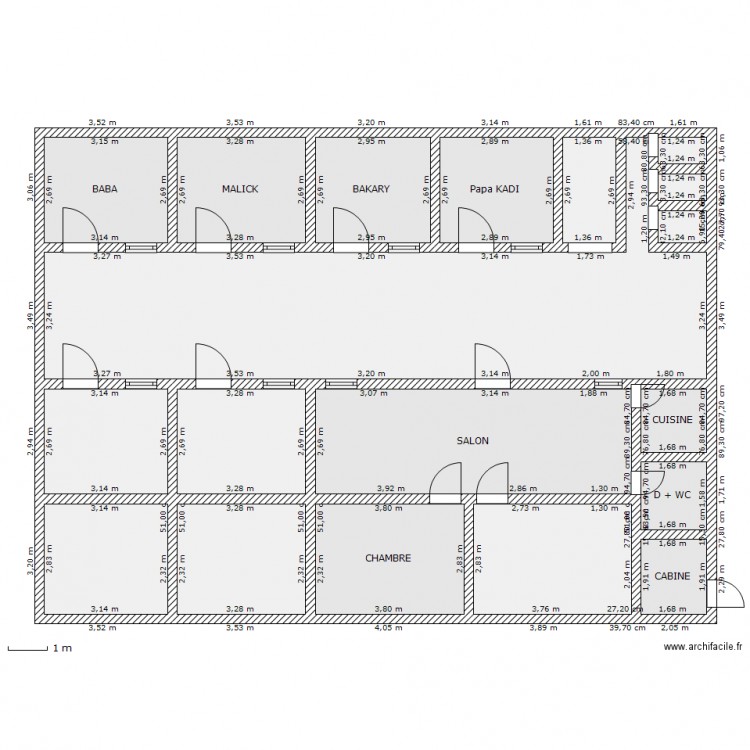 COUR COMMUNE 2. Plan de 0 pièce et 0 m2