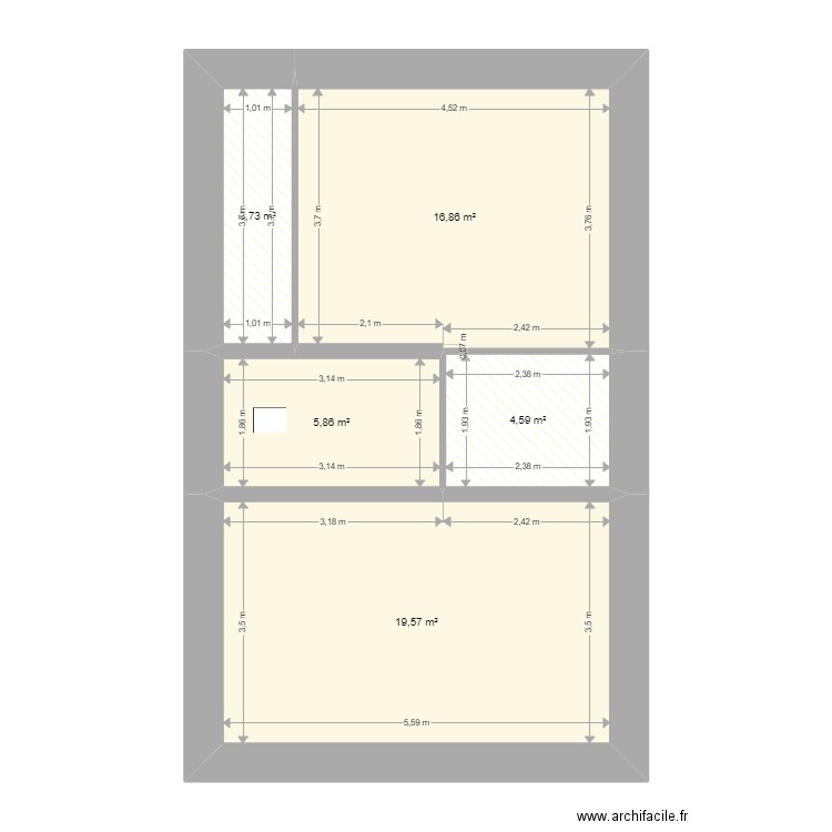 BIANCHI Fesches. Plan de 0 pièce et 0 m2
