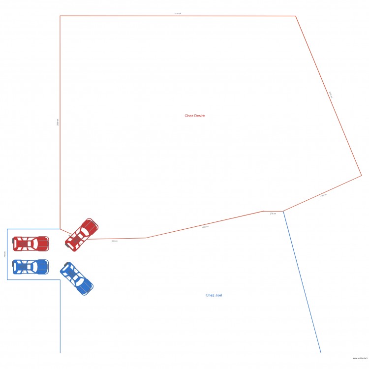 parcelle Ruragaragaza et joel. Plan de 0 pièce et 0 m2