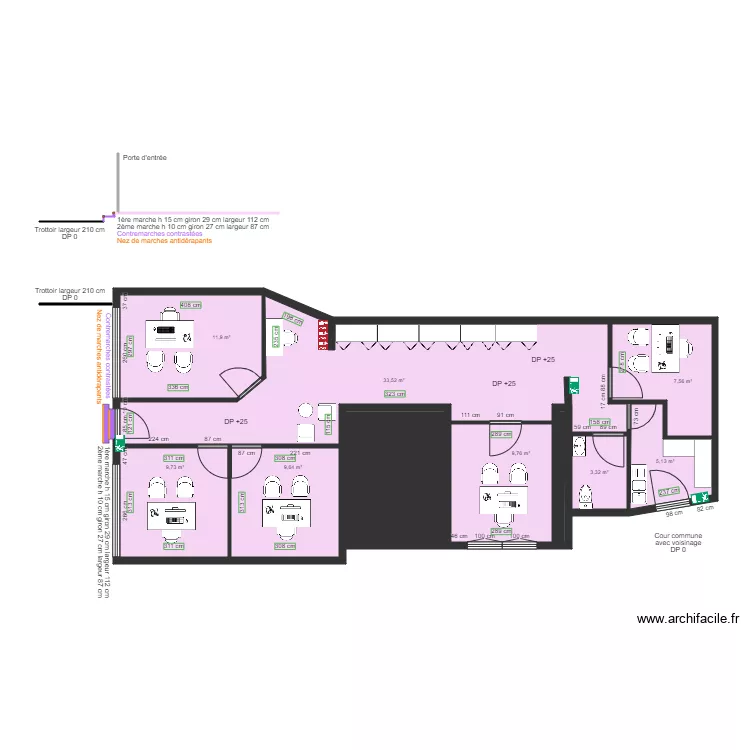 SAS HAPPY DRIVE AVANT TRAVAUX. Plan de SAS HAPPY DRIVE AVANT TRAVAUX. Plan de