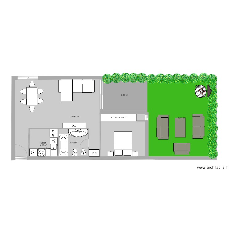 meli LA FLORIDA 2. Plan de 0 pièce et 0 m2