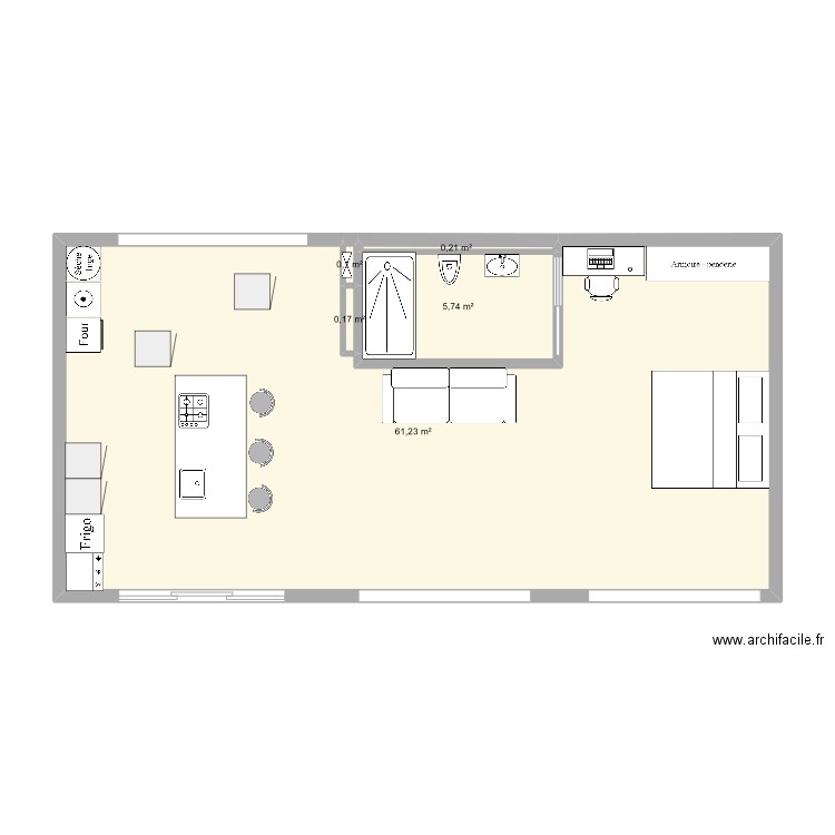 ti-loft. Plan de 0 pièce et 0 m2