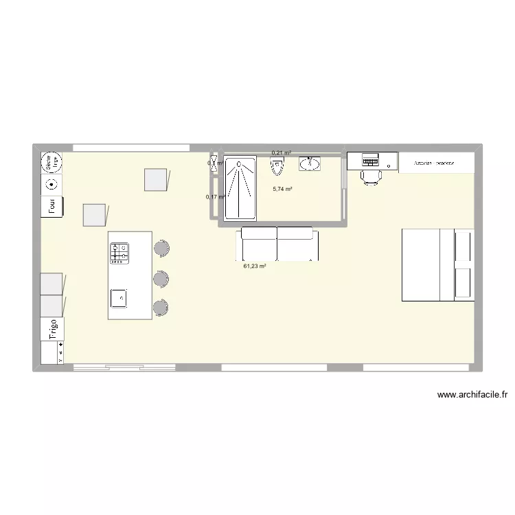 ti-loft. Plan de 