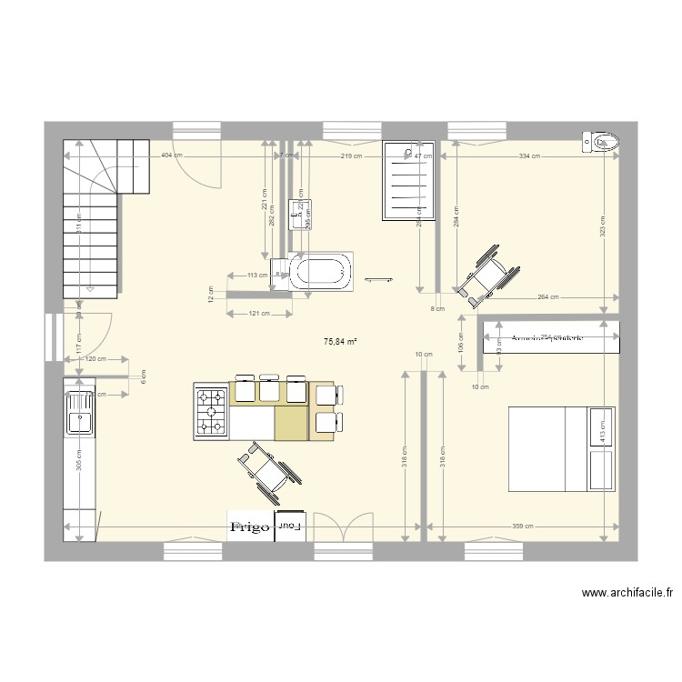 plan1. Plan de 0 pièce et 0 m2