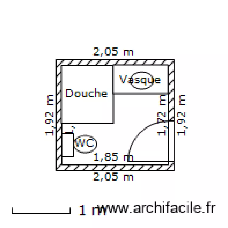 Debroise SDB. Plan de 