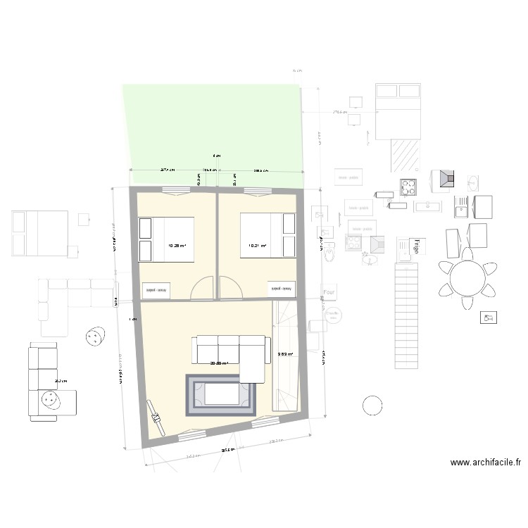 projet 11. Plan de 0 pièce et 0 m2