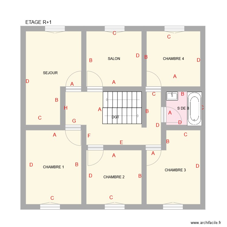 JMT. Plan de 0 pièce et 0 m2