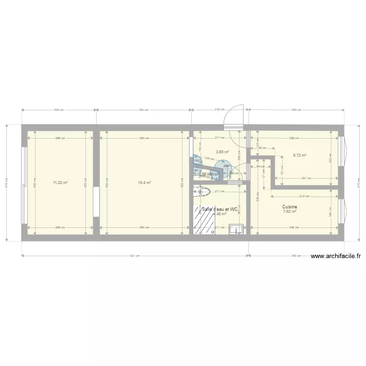 plan 1er étage gauche. Plan de plan 1er étage gauche. Plan de