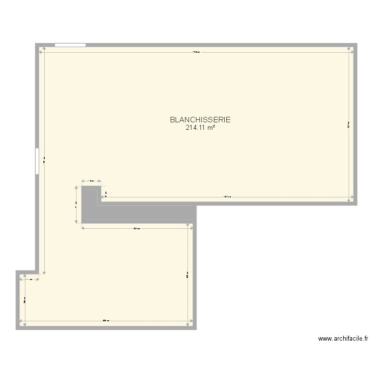 BLANCHISSERIE. Plan de 0 pièce et 0 m2