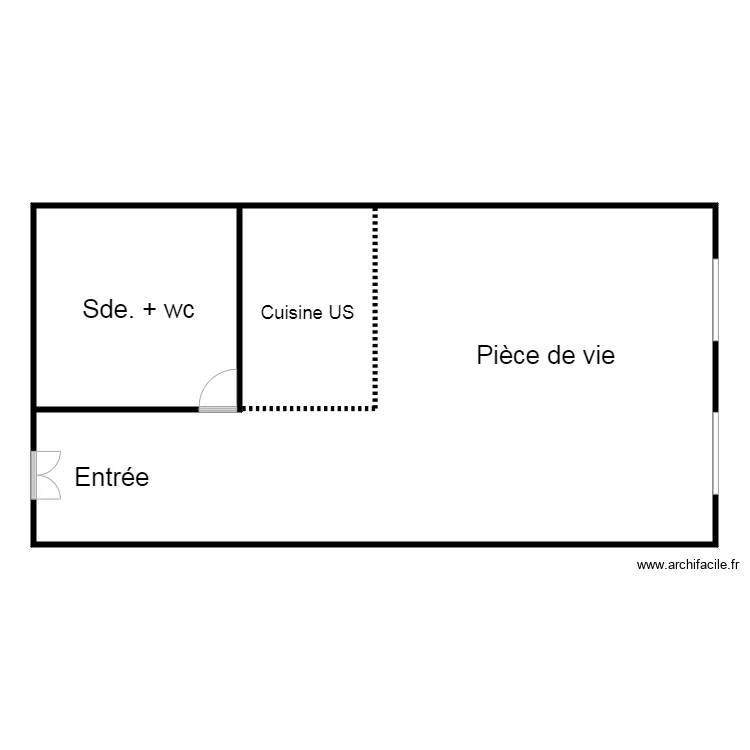 plan fornier 47 acacias. Plan de 
