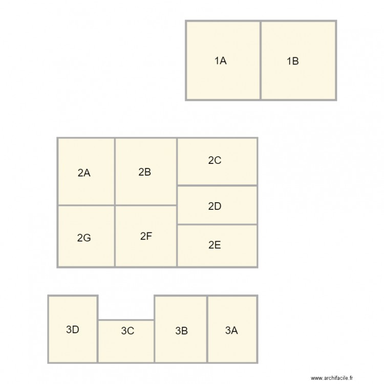 PLAN LOCAUX ARA. Plan de 0 pièce et 0 m2