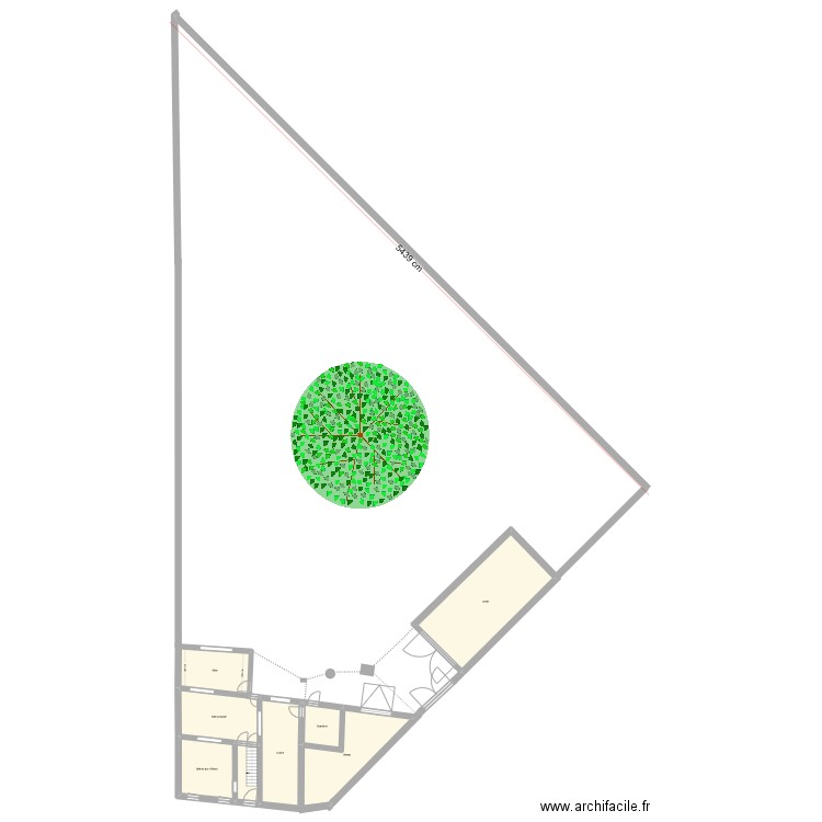 Maison Wagnelee 04-2023. Plan de 19 pièces et 439 m2
