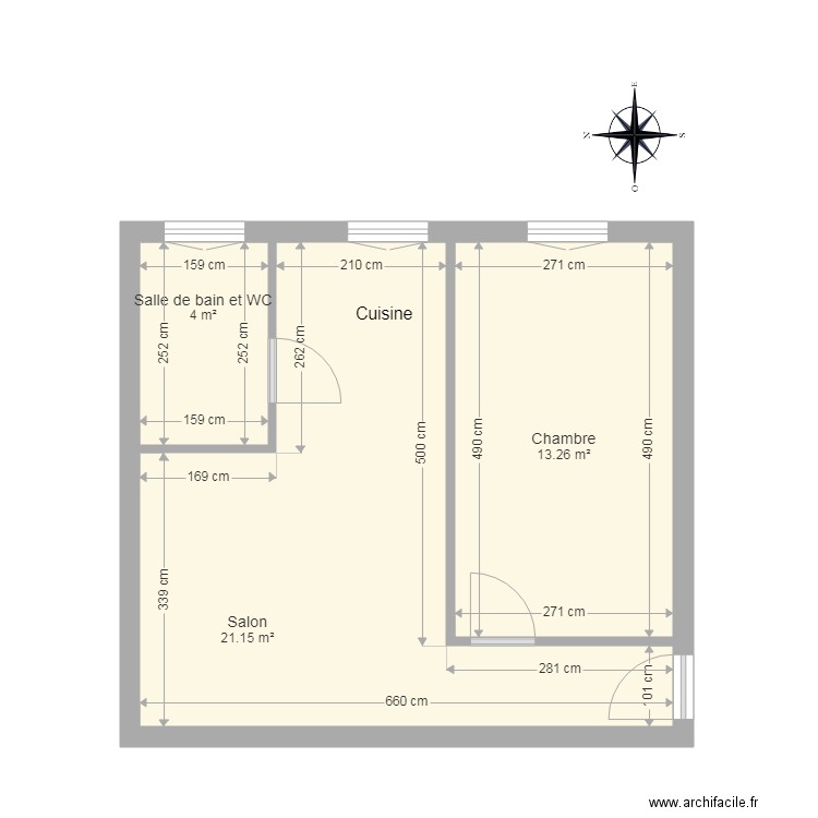 castro. Plan de 0 pièce et 0 m2