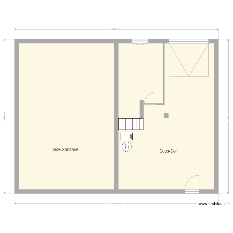 ma maison. Plan de 0 pièce et 0 m2