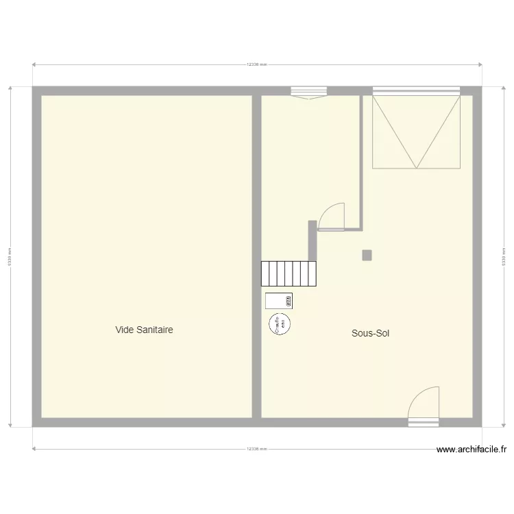 ma maison. Plan de 