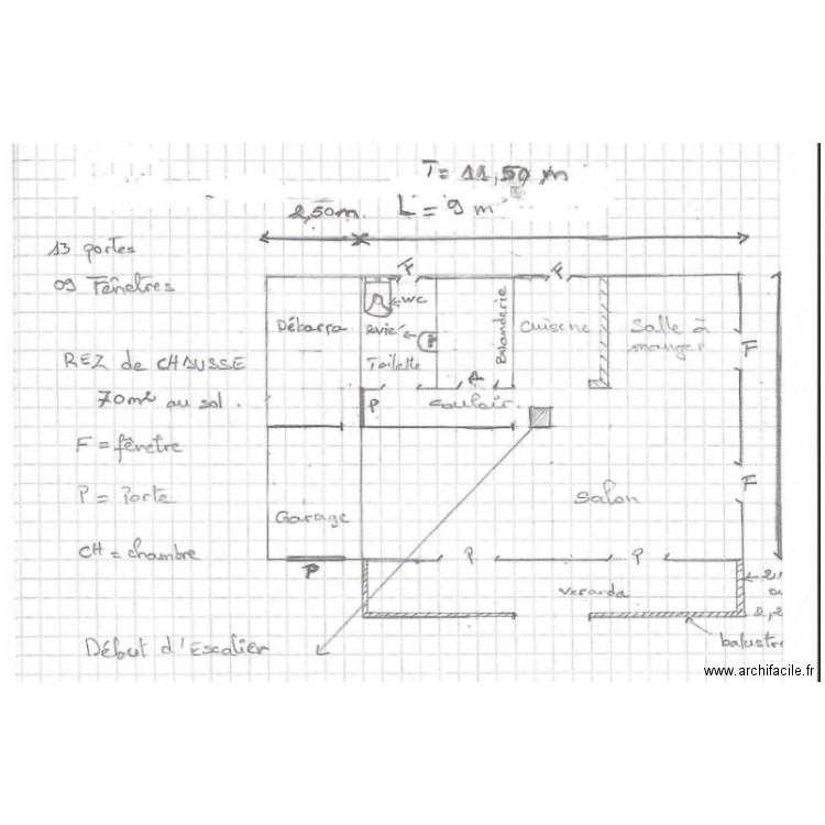 SOA RDC. Plan de 0 pièce et 0 m2