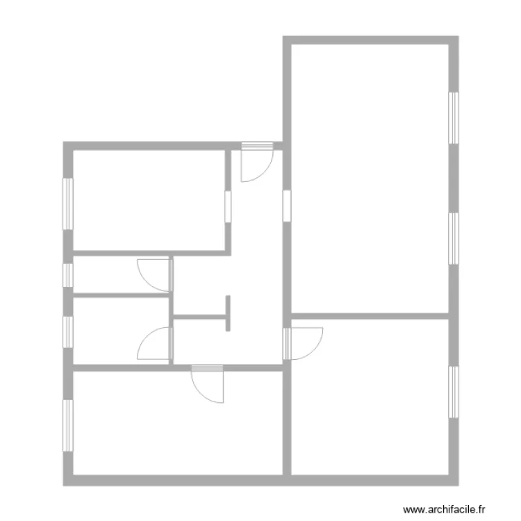 HERMIER GERSTHEIM. Plan de 