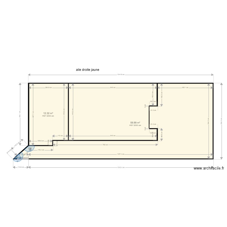 château. Plan de 0 pièce et 0 m2