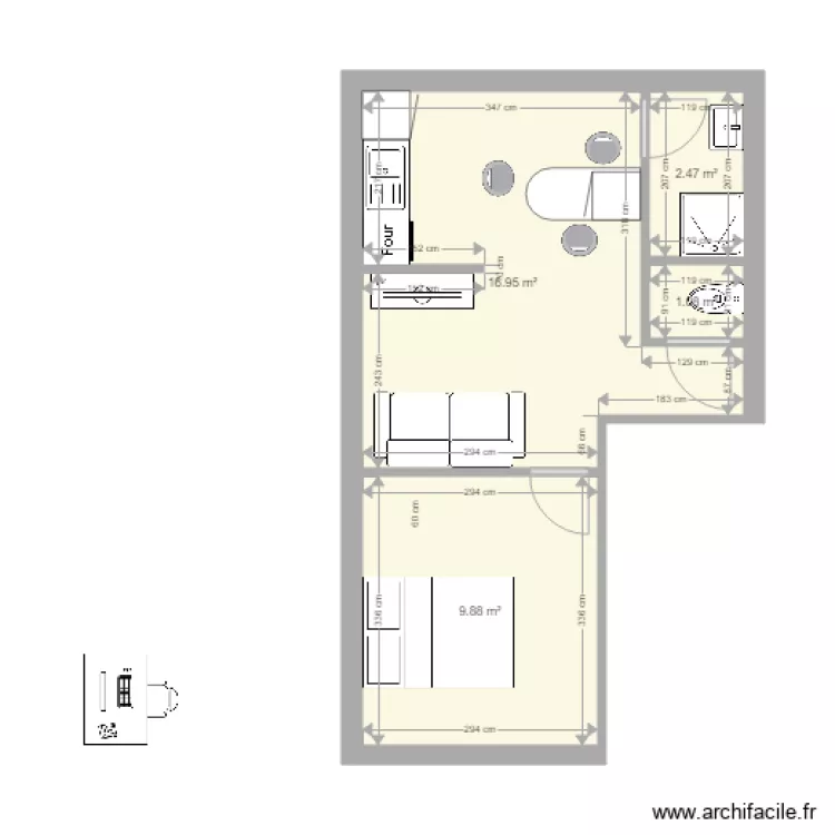 sebastopol rdc v1. Plan de 