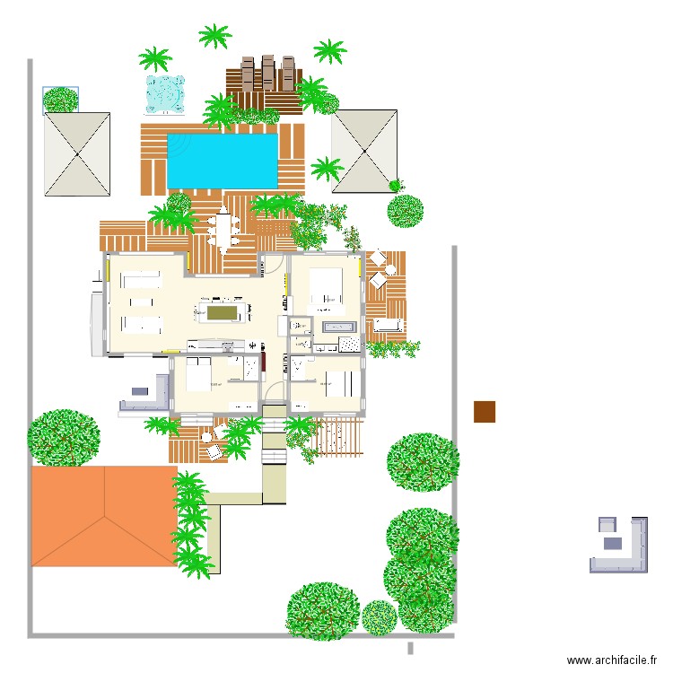 MAISON 3. Plan de 0 pièce et 0 m2