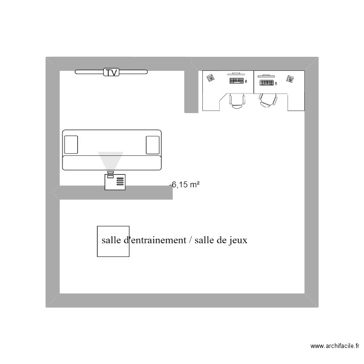 sous-sol. Plan de 0 pièce et 0 m2