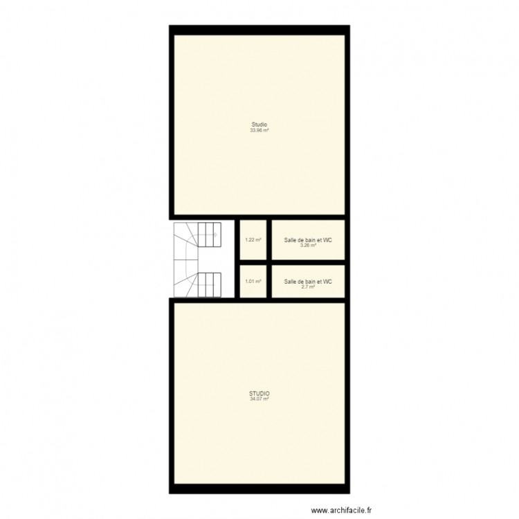 huar udd. Plan de 0 pièce et 0 m2