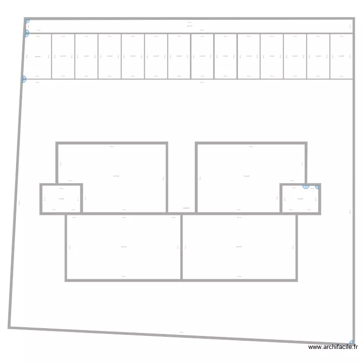 Villeurbanne PARKINGS NORD Bloc central. Plan de Villeurbanne PARKINGS NORD Bloc central. Plan de