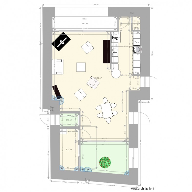 sejour maman19. Plan de 0 pièce et 0 m2