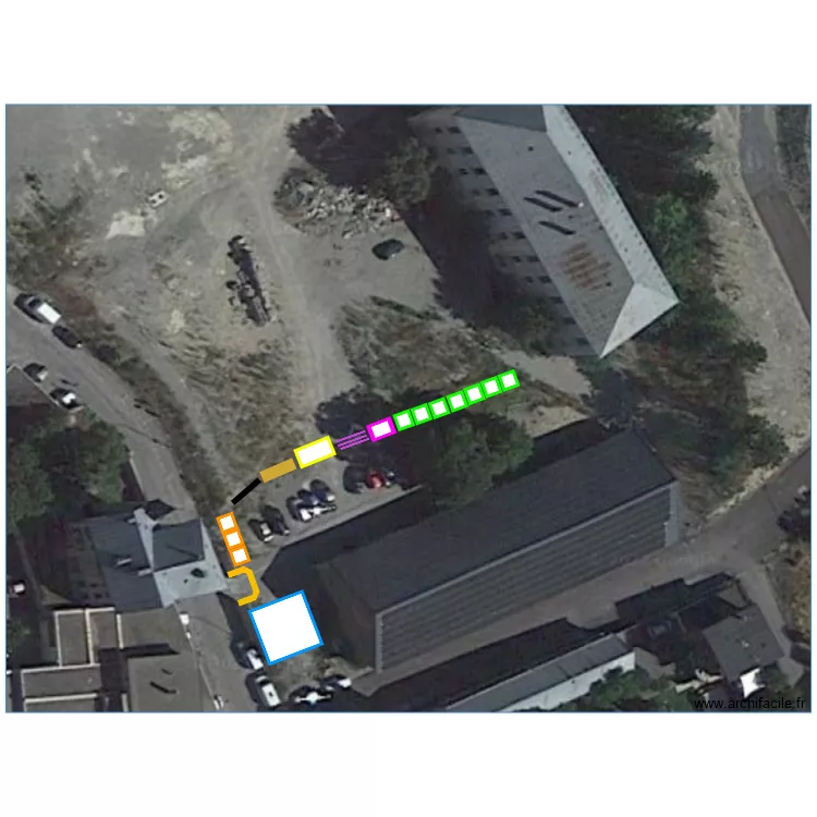 HR ALPS - BRIANCON VILLAGE. Plan de 