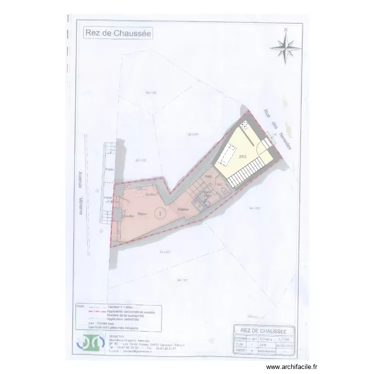 castelnau Novembre2. Plan de 