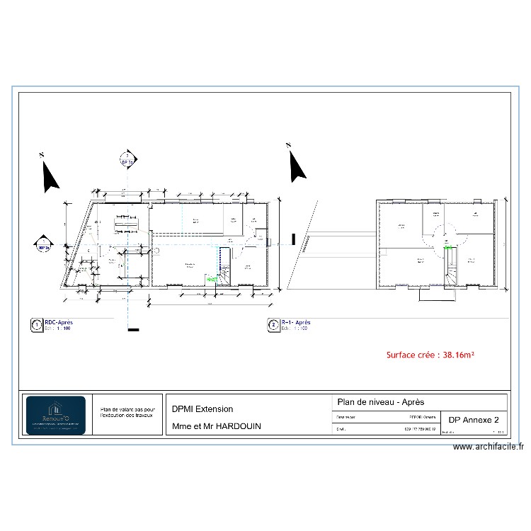 Hardouin. Plan de 0 pièce et 0 m2