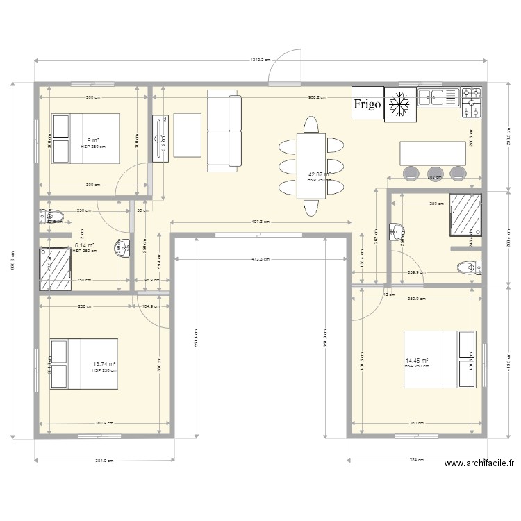 Maison u. Plan de 0 pièce et 0 m2