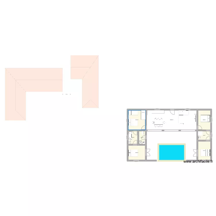 Vu avec L&eacute;o. Plan de 