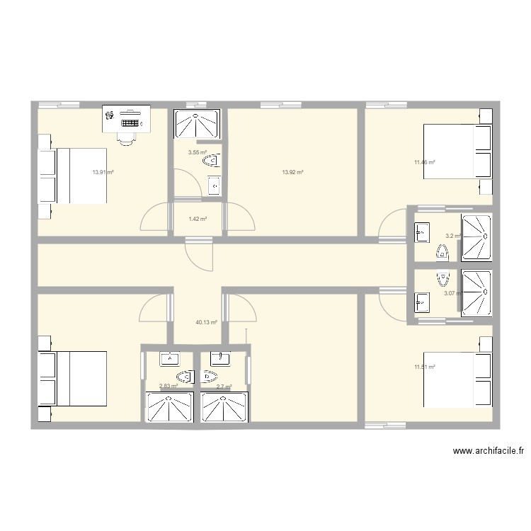 Floor 1. Plan de 0 pièce et 0 m2