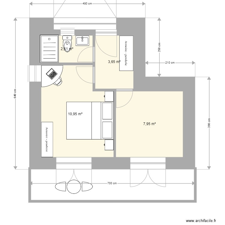 rdc tsivaras new. Plan de 0 pièce et 0 m2