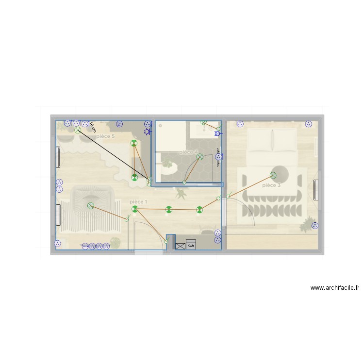 Lot 19 Lagny. Plan de 0 pièce et 0 m2