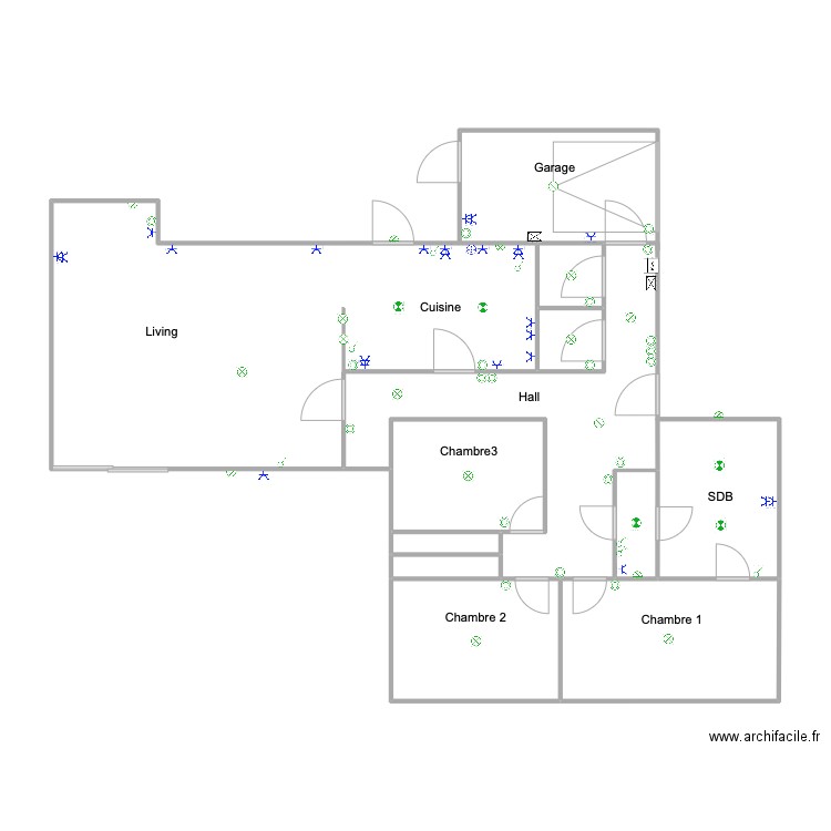 Depreter Embourg. Plan de 0 pièce et 0 m2