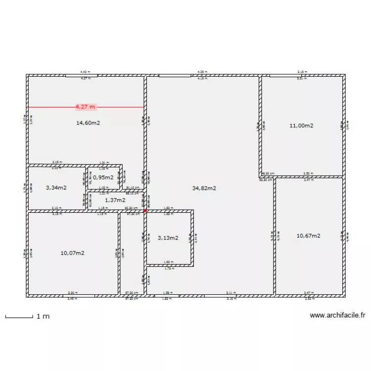 vulaine séjour et ch2 SB CH2 Cuisine essai4. Plan de vulaine séjour et ch2 SB CH2 Cuisine essai4. Plan de