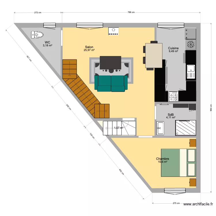 Niveau inférieur. Plan de Niveau inférieur. Plan de